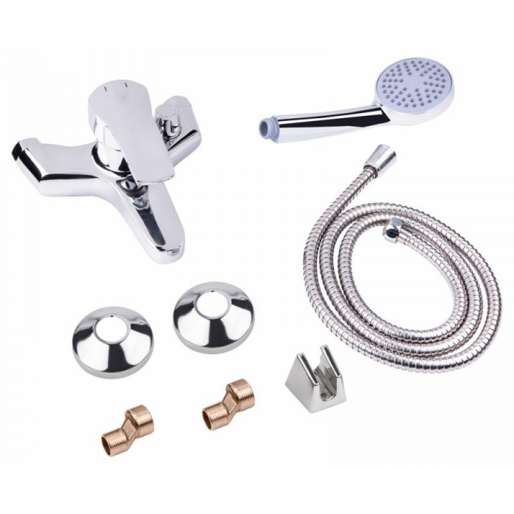 Змішувач для ванни Lidz Anny 006 (з душовим гарнітуром) (k40) LDANN006CRM35121 Chrome SD00041225