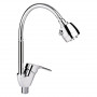 Змішувач для кухні Lidz Agata 008F4 з гнучким виливом (k40) LDAGA008F4CRM35126 Chrome SD00041230