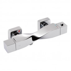 Змішувач для душу Qtap Zkrouceny термостатичний QTZKR40T105C Chrome