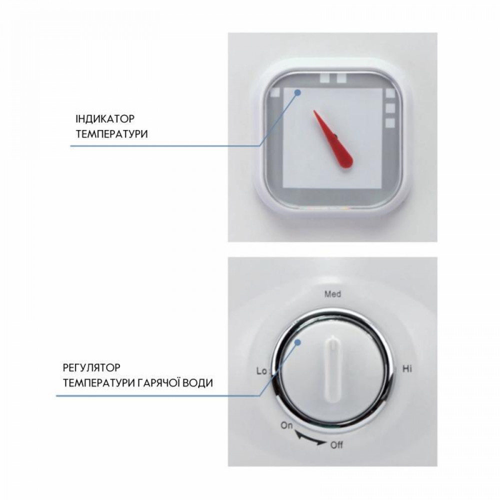 Водонагрівач електричний Thermo Alliance 80 л SLIM вертикальний, мокрий ТЕН 1,5 кВт D80V15Q2 SD00042065