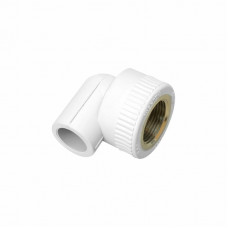 Кутик PPR Blue Ocean "Білий" 25х1/2", 90° ВР
