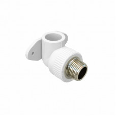 Кутик PPR Blue Ocean "Білий" настінний з кріпленням 20х1/2", 90° ЗР