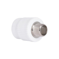 Муфта PPR Blue Ocean "Білий" 25х1/2" ЗР