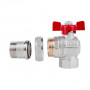 Кран кульовий Icma FAR. ROSSA 3/4" кутовий №361 SD00042358