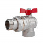 Кран кульовий Icma FAR. ROSSA 1" кутовий №361 SD00042359