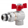 Кран кульовий Icma FAR. ROSSA 1/2" кутовий №362 SD00042360