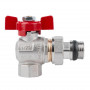 Кран кульовий Icma FAR. ROSSA 1/2" кутовий №362 SD00042360