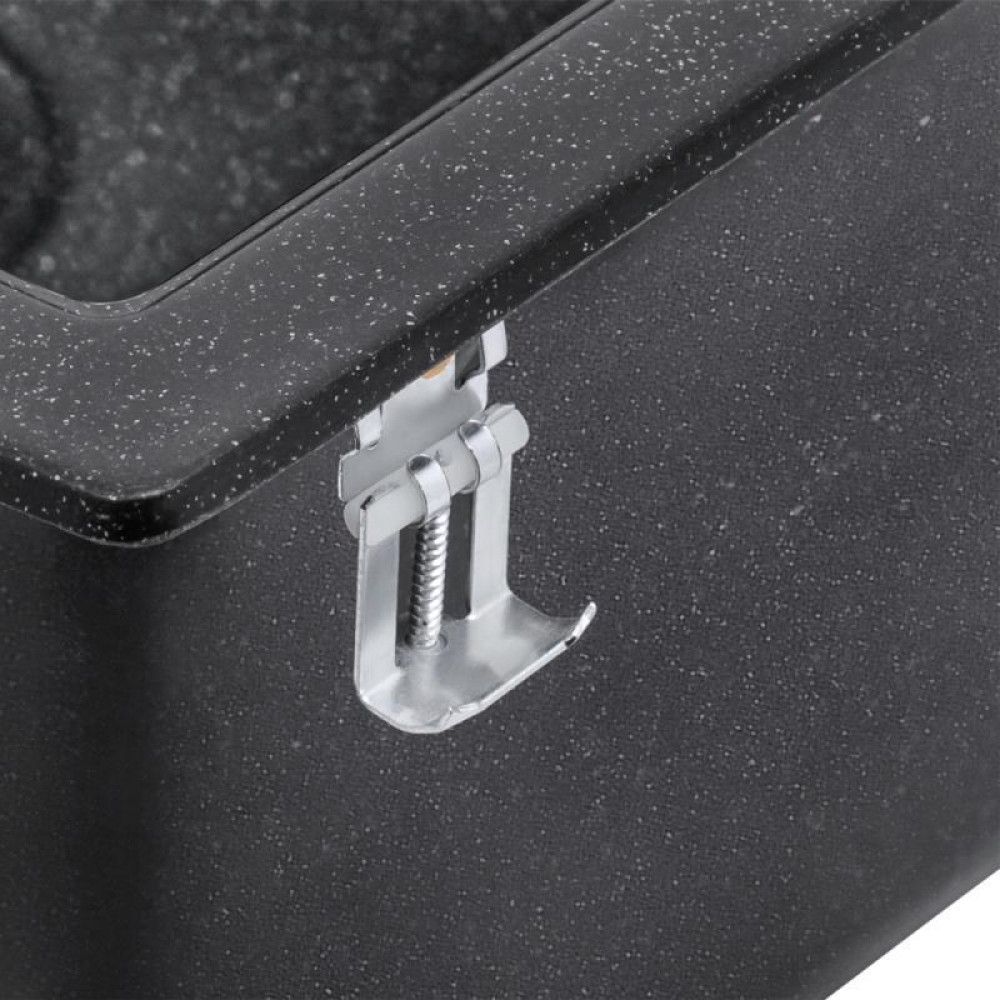 Кухонна мийка Lidz 460х515/200 BLA-03 (LIDZBLA03460515200) SD00042417