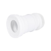 Гнучка труба для унітаза Lidz (WHI) 60 01 G001 01 довжина 450 мм