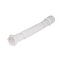 Гнучка труба Lidz (WHI) 60 01 G002 00 з накидною гайкою 1 1/2" довжина 600 мм