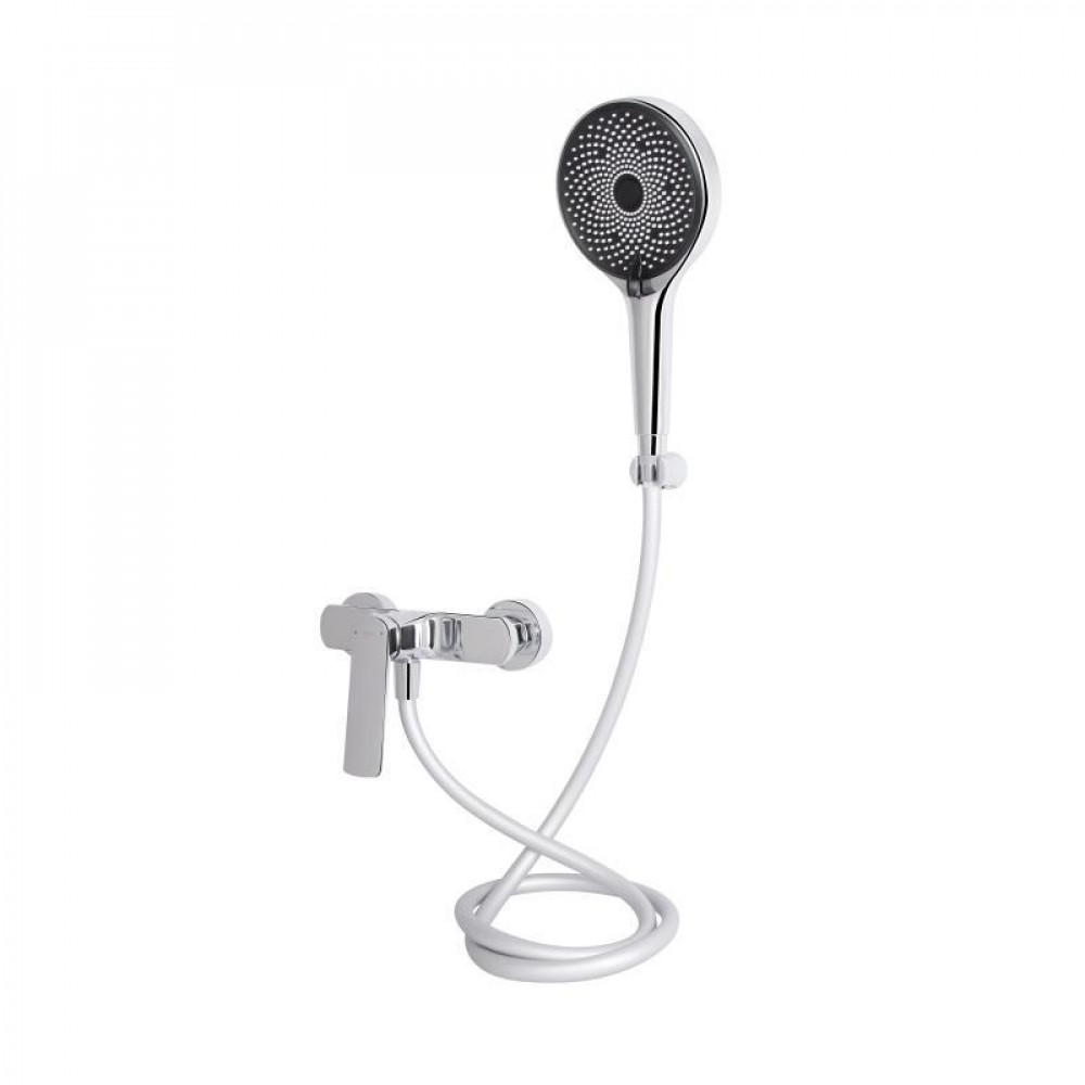 Смеситель для душа Qtap Slavonice с душевым гарнитуром QTSLV4042103C Chrome SD00042908