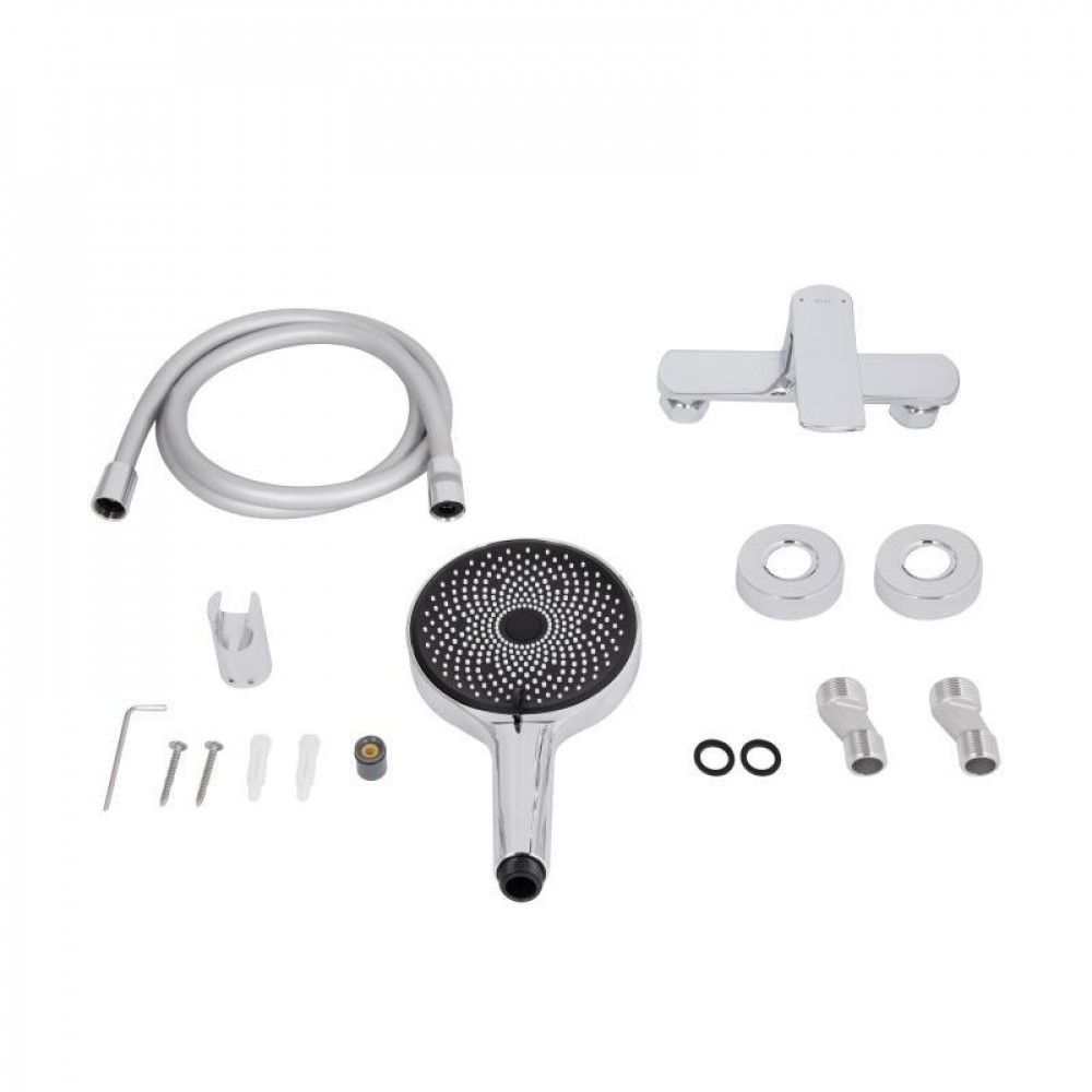 Смеситель для душа Qtap Slavonice с душевым гарнитуром QTSLV4042103C Chrome SD00042908