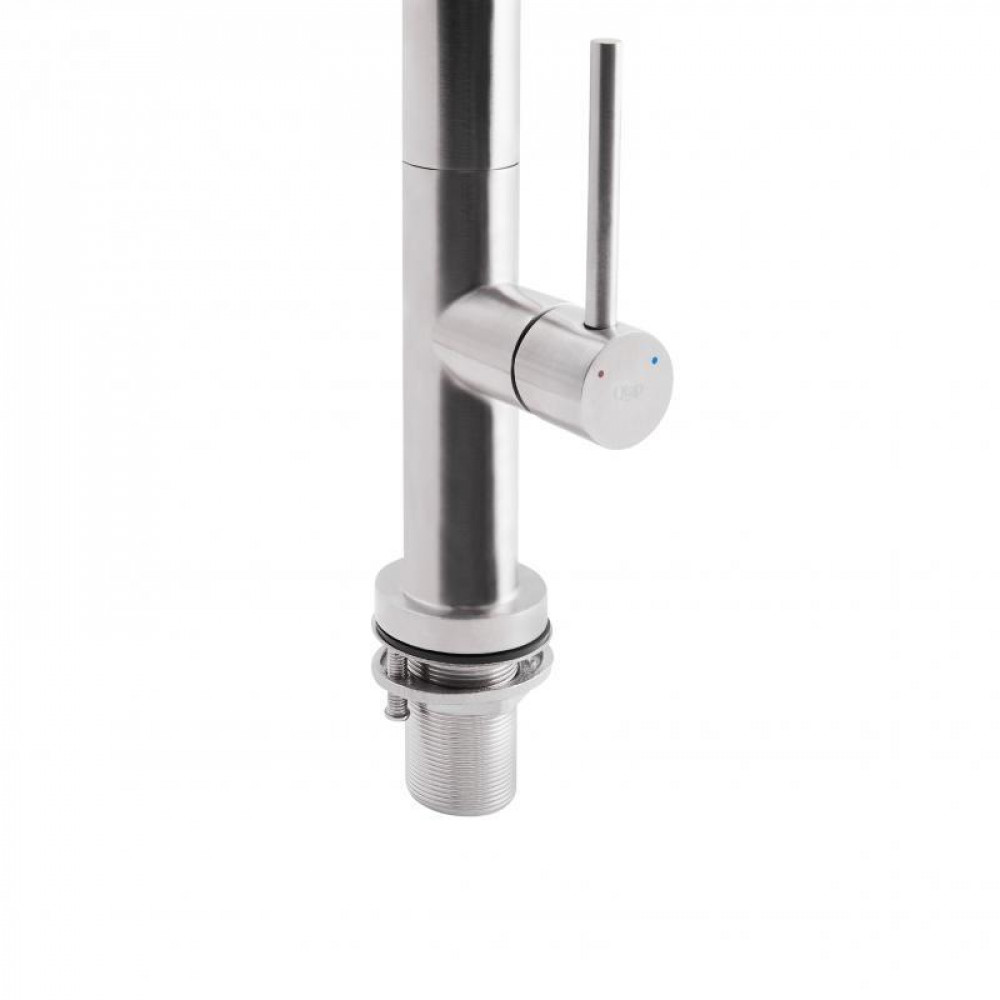 Змішувач для кухні Qtap Zdenek QTZDN9032103FC Brushed Nickel PVD SD00042912