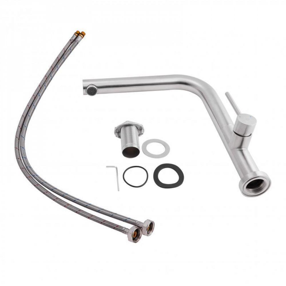 Змішувач для кухні Qtap Zdenek QTZDN9032103FC Brushed Nickel PVD SD00042912