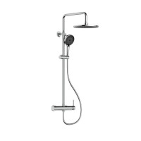 Душова система універсальна Qtap Sloup на два споживачі QT57103OC Chrome