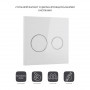 Панель змиву для унітаза Qtap Nest Uni QT0211P01V1176W SD00042970