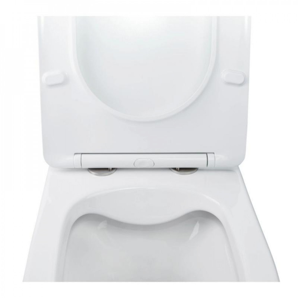 Готове рішення Qtap для ванної кімнати: підвісний унітаз Swan Rimless 520х360х320 + комплект інсталяції Nest 4 в 1 (лінійна SD00042993