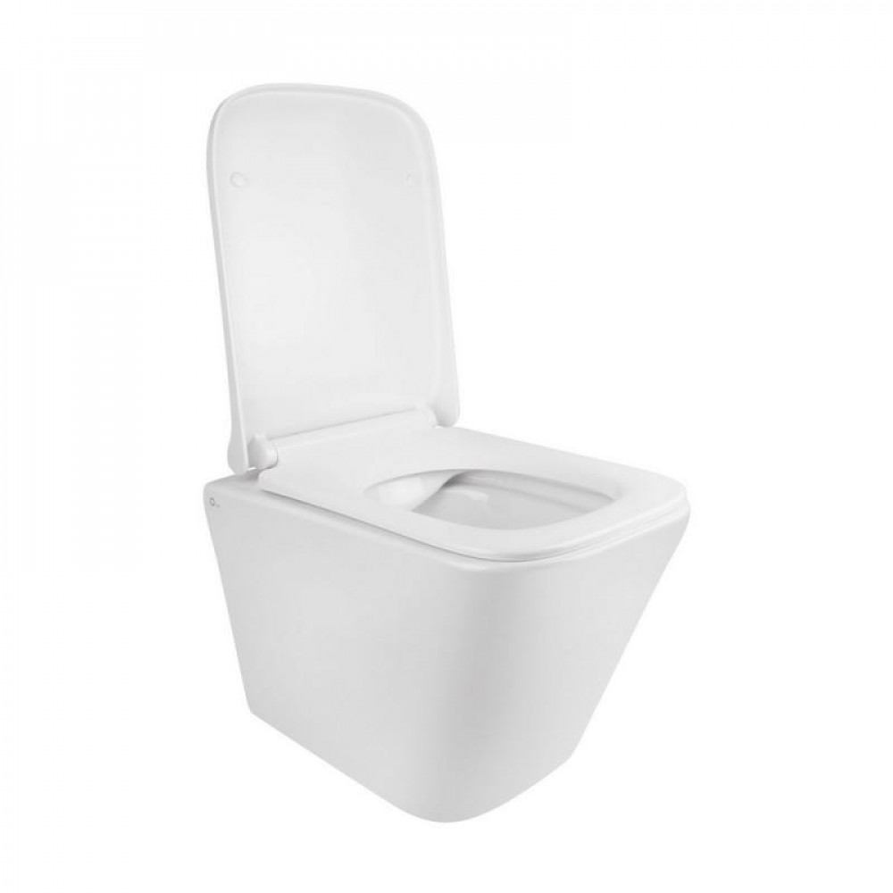 Готове рішення Qtap для ванної кімнати: підвісний унітаз Tern Rimless 490x340x350 + комплект інсталяції Nest 4 в 1 (кругла клавіша SD00043022