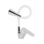 Змішувач для кухні Lidz Tani 008F3 з гнучким виливом (k40) LDTAN008F3WCR37037 White / Chrome SD00043140