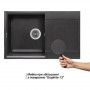 Кухонна мийка Lidz 790x495/230 GRF-13 (LIDZGRF13790495230) SD00043314