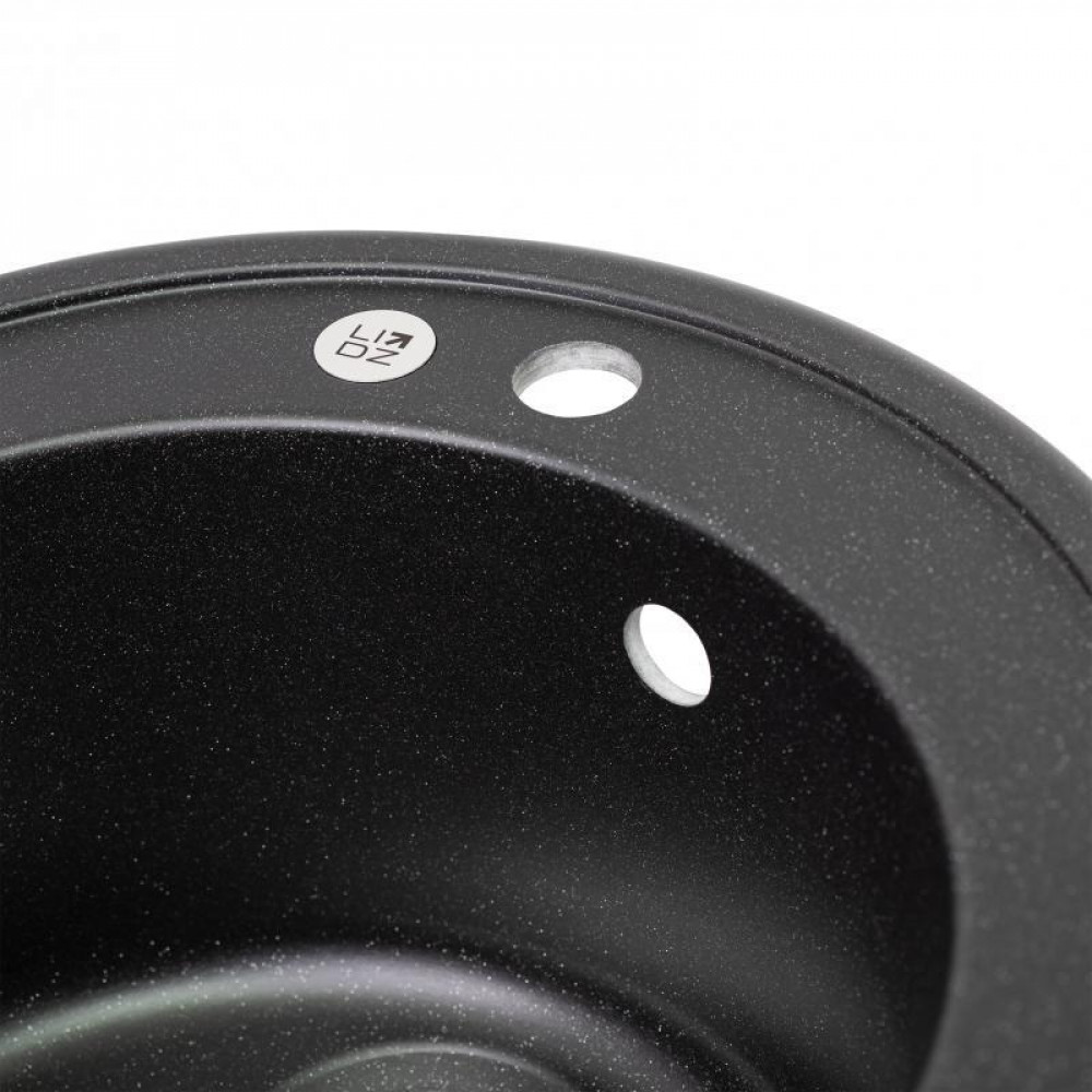 Кухонна мийка Lidz D510/200 BLM-14 (LIDZBLM14D510200) SD00043321