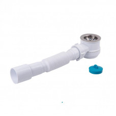 Сифон для душового піддона Lidz (WHI) 60 04 P002 01 (вихід 40/50 мм)