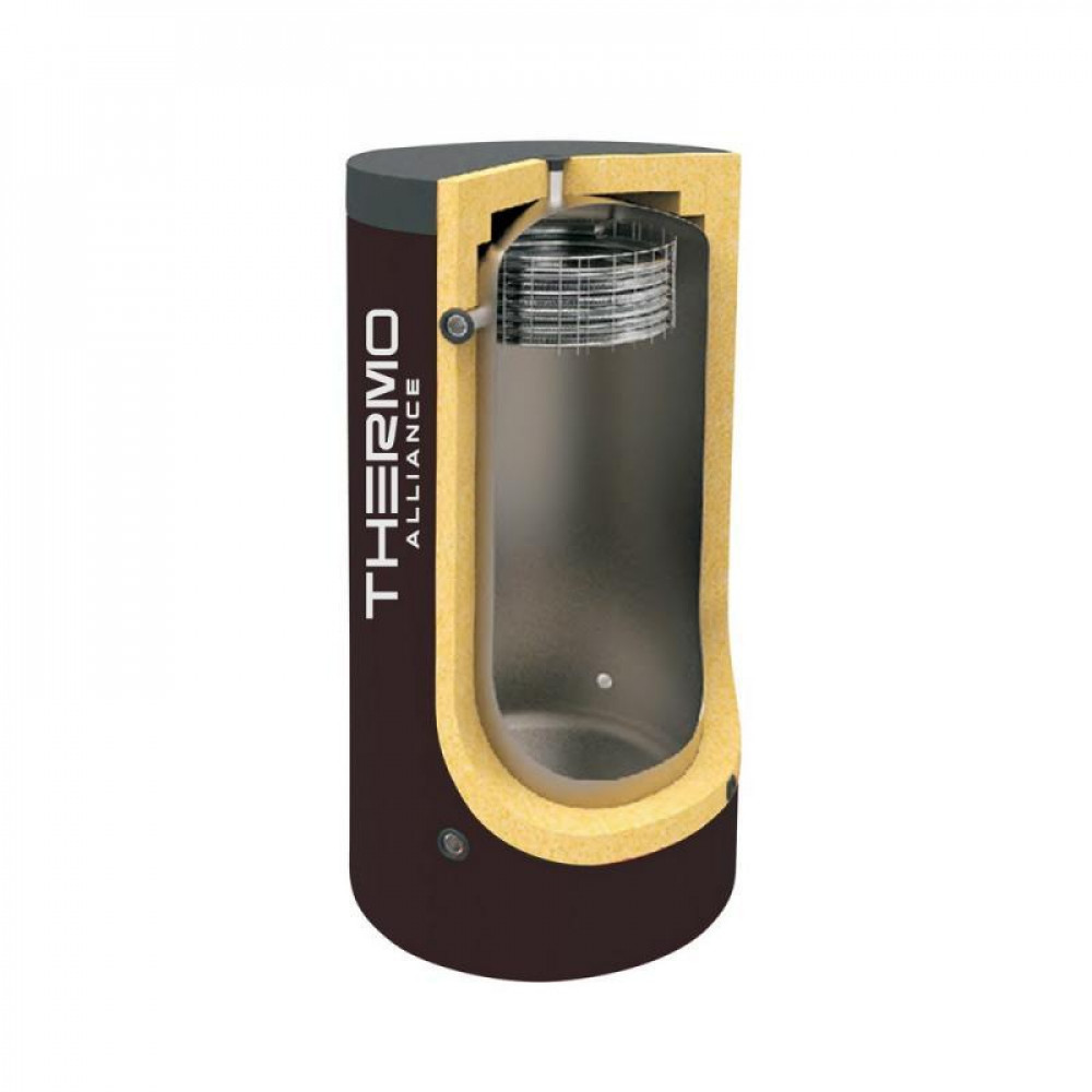 Теплоакумулятор Thermo Alliance TAI-10 1000 з теплообмінником 1,4 кв. м з ізоляцією 60 мм SD00044722