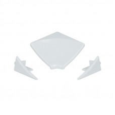 Набір накладок + з'єднання для декоративних планок Qtap Water cover Set 03