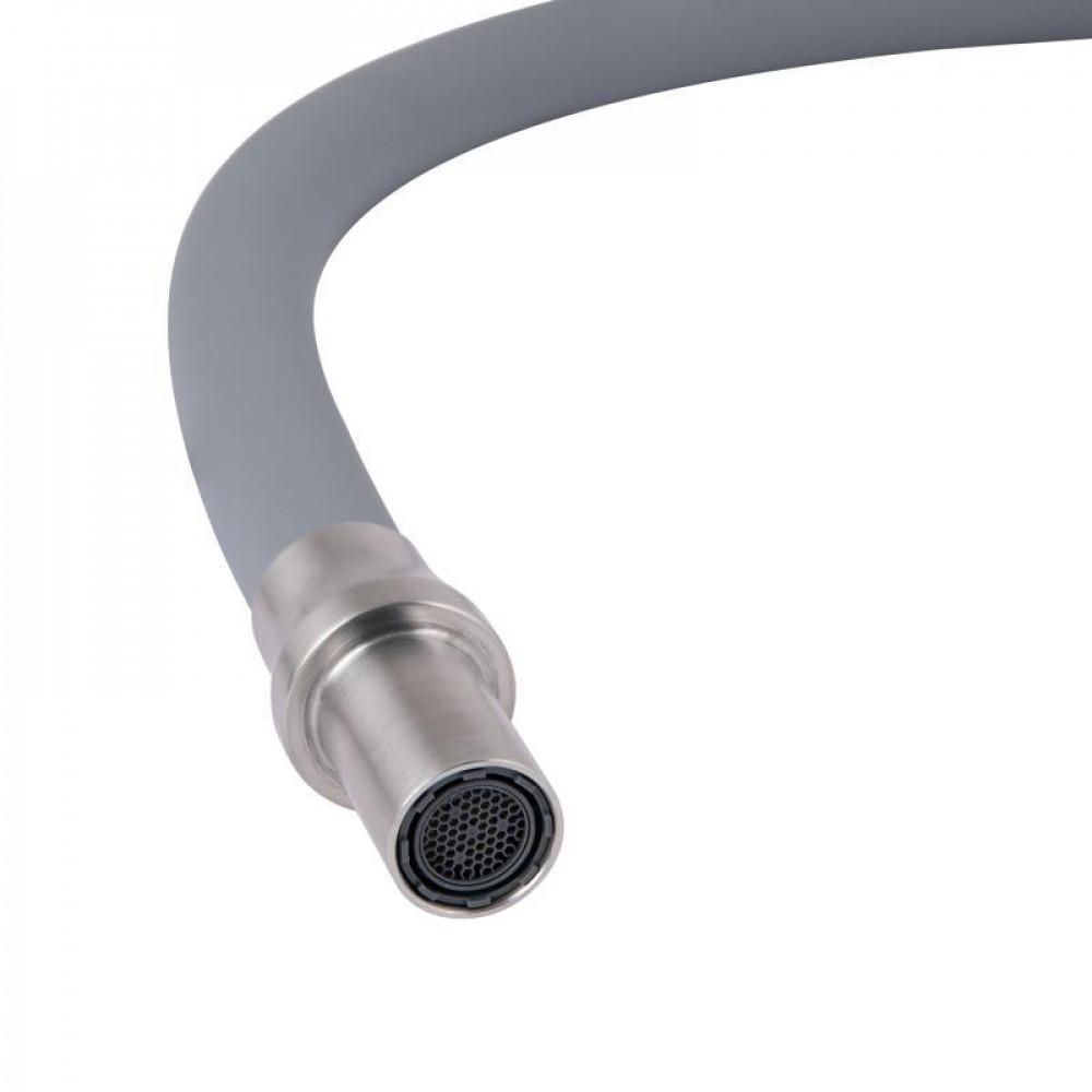 Змішувач для кухні Lidz Aria 020F3 з гнучким виливом з підключенням для питної води (k35) LDARI020F3GNK39211 SD00045315