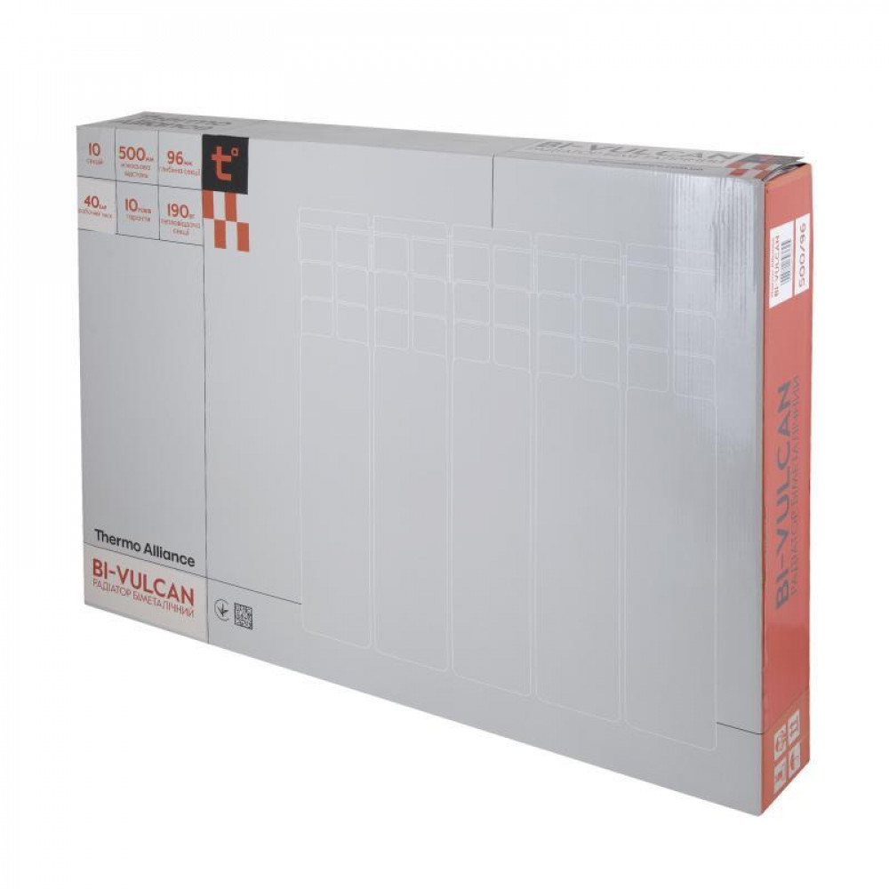 Радіатор біметалічний Thermo Alliance Bi-Vulcan 500/96 1,76 кг SD00045466