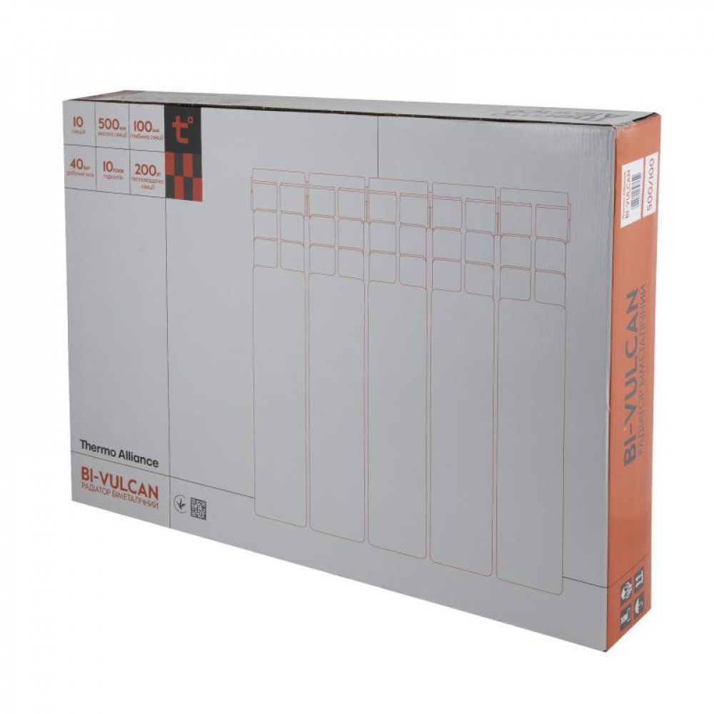 Радіатор біметалічний Thermo Alliance Bi-Vulcan 500/100 1,6 кг SD00045468