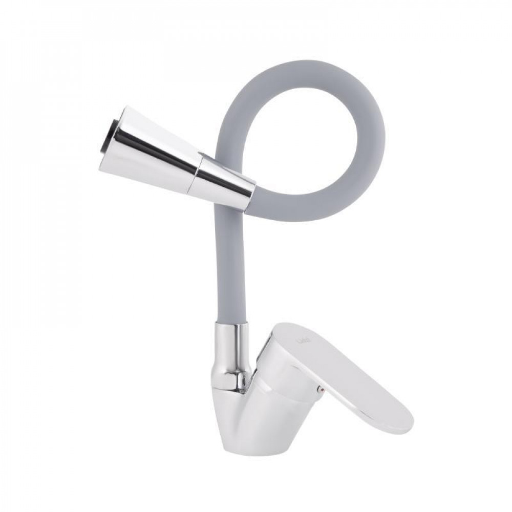 Змішувач для кухні Lidz Tani 008F3 з гнучким виливом (k40) LDTAN008F3GCR39507 Grey / Chrome SD00045611