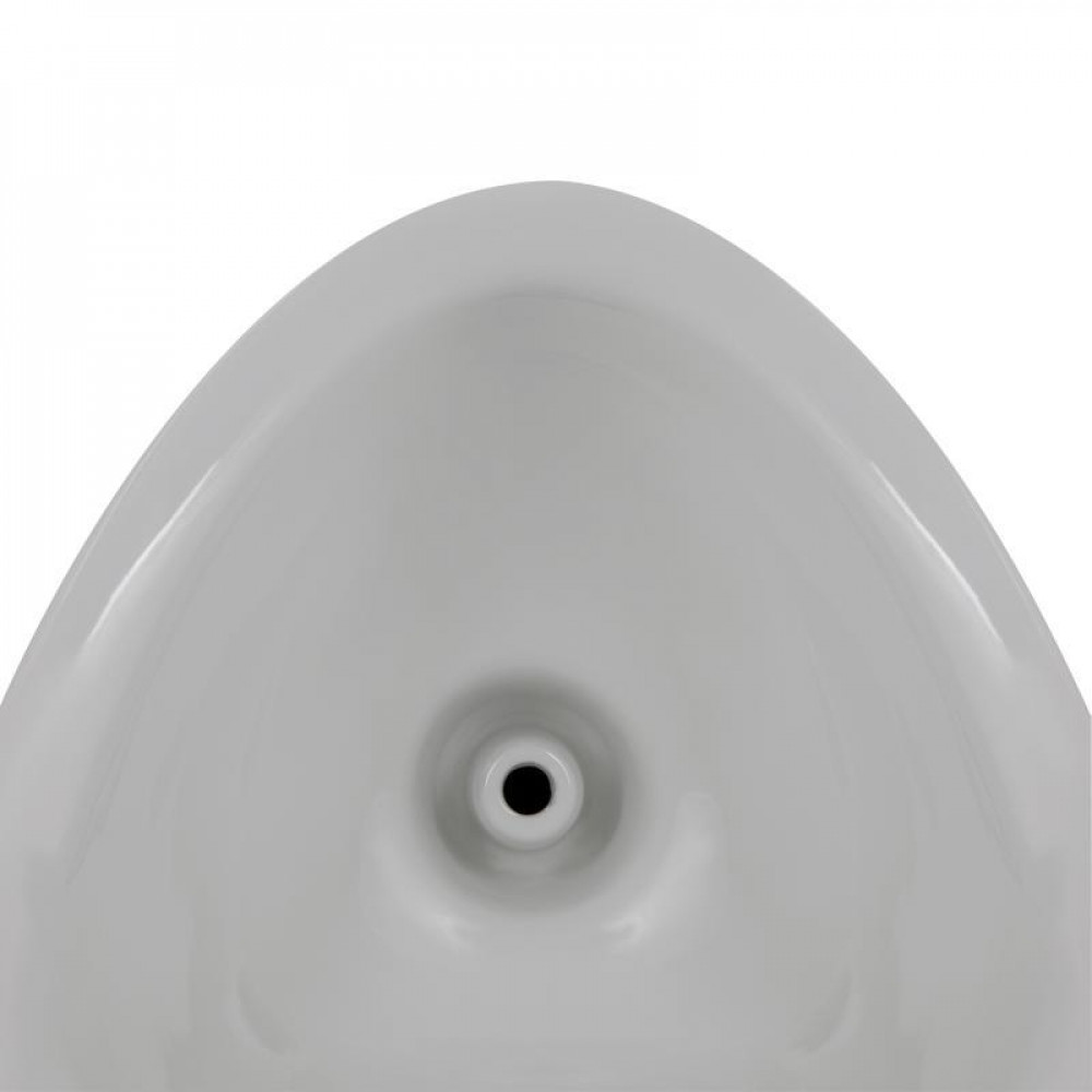 Пісуар підвісний Qtap Crow з краном-дозатором 390х330х660 White QT0588112HW SD00045970