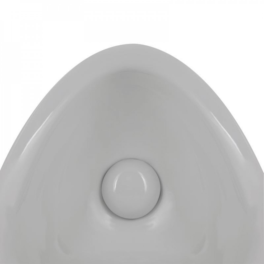 Пісуар підвісний Qtap Crow з краном-дозатором 390х330х660 White QT0588112HW SD00045970