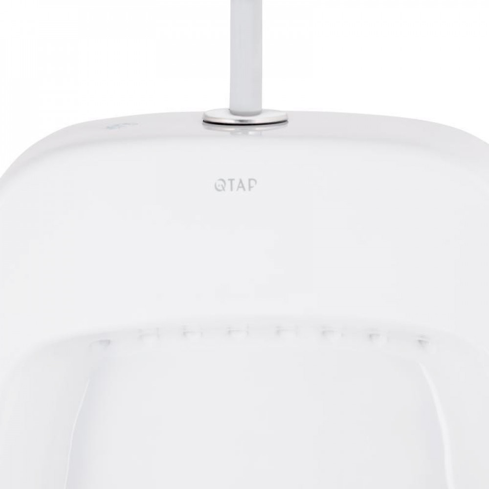 Пісуар підвісний Qtap Crow з краном-дозатором 390х330х660 White QT0588112HW SD00045970