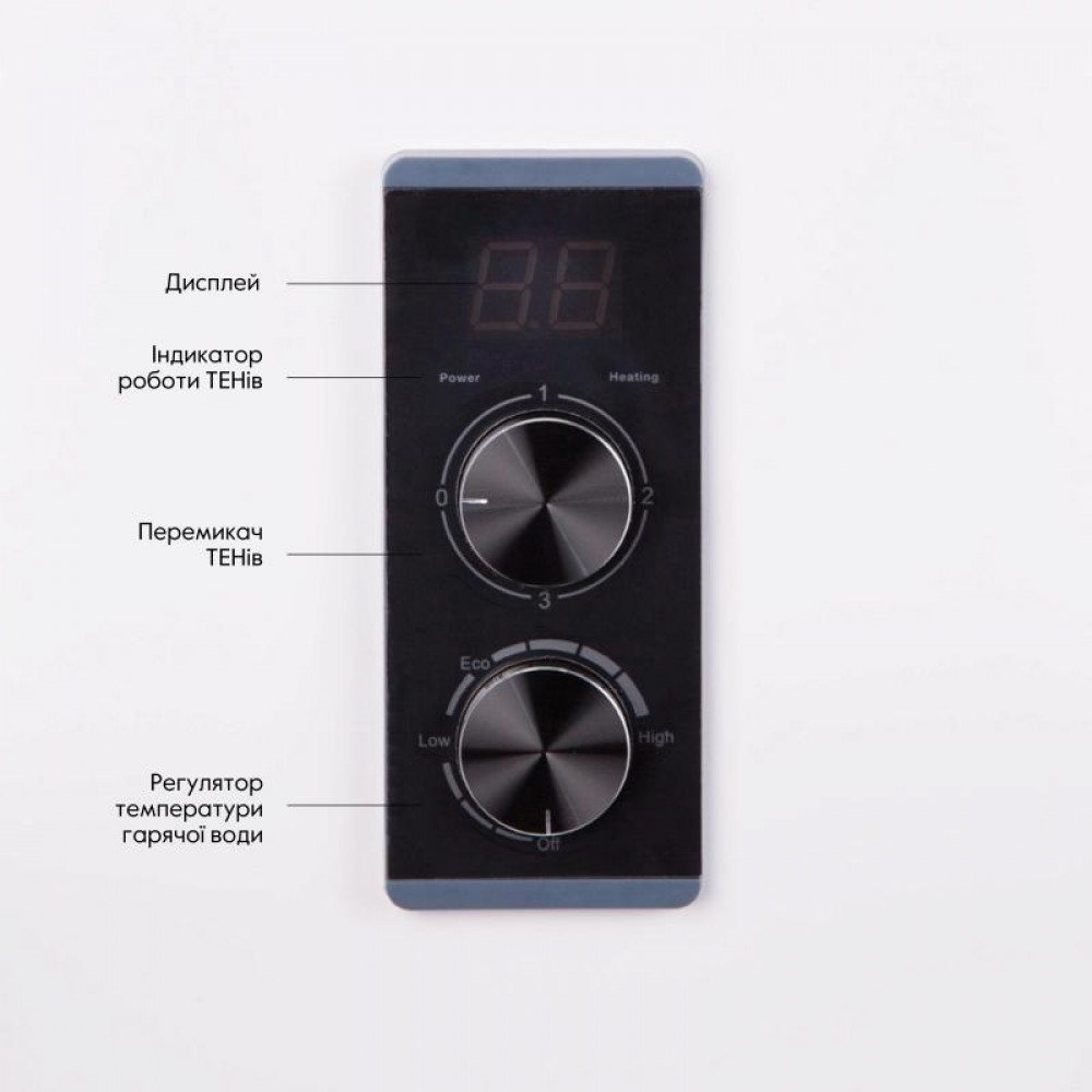 Водонагреватель электрический Thermo Alliance 80 л плоский вертикальный, сухой ТЭН 2 кВт (0,8+1,2) DT80V20G(PD)-D/2 SD00046729