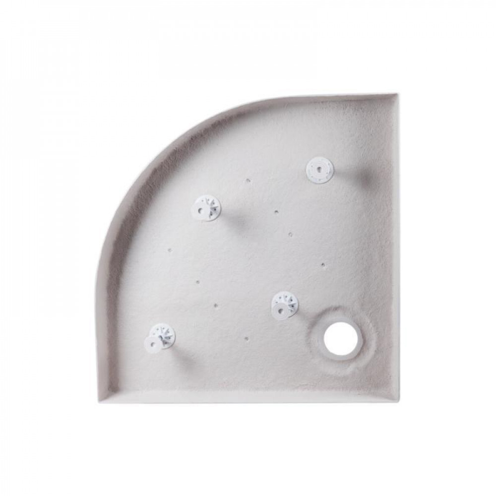 Душовий піддон Qtap Robin 308812C 80x80x12 см + сифон SD00046984