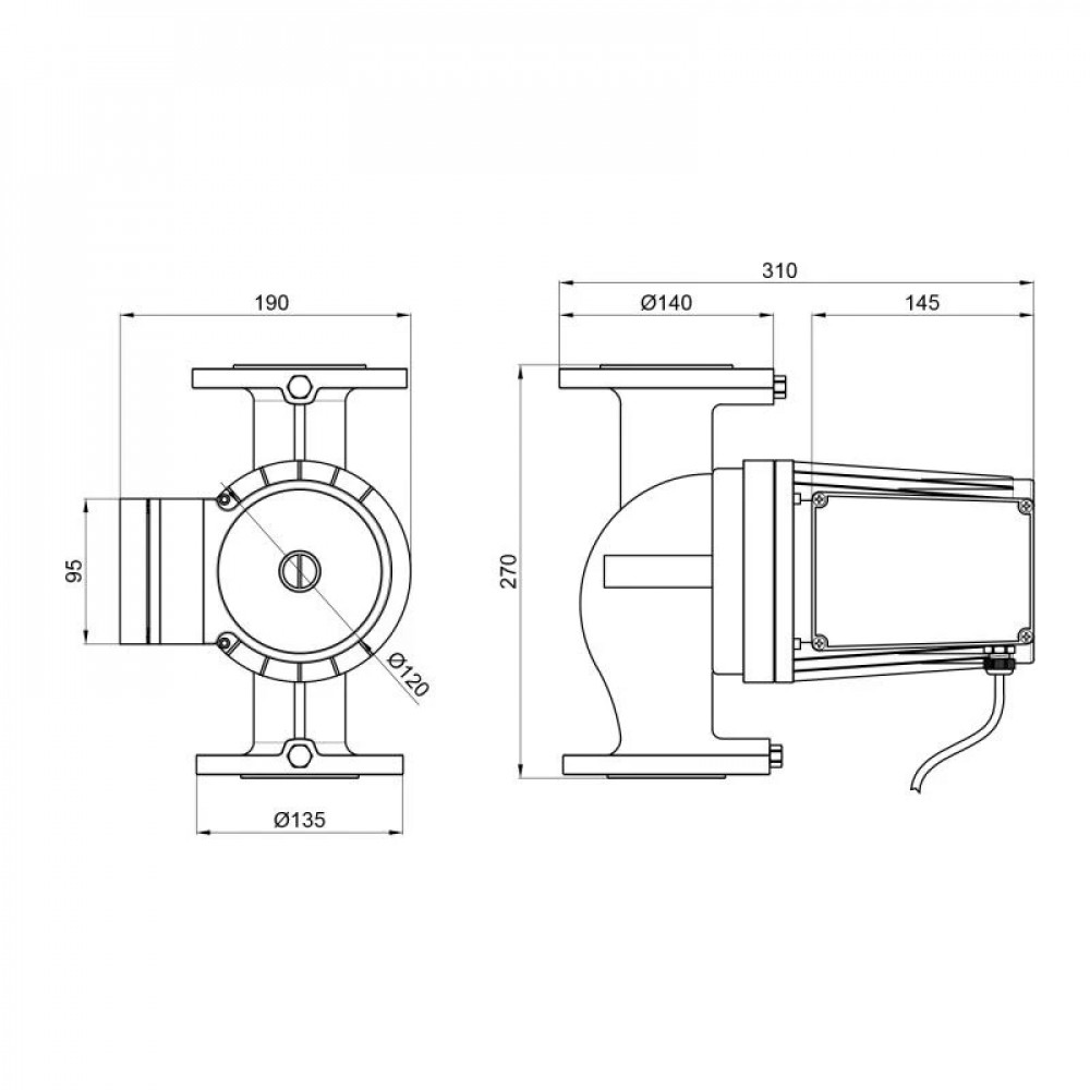 Насос циркуляционный Thermo Alliance LPA50-10-700 SD00047134