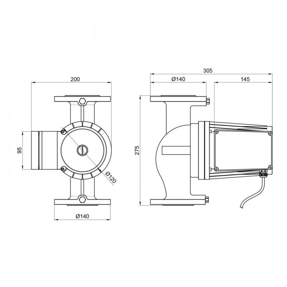 Насос циркуляційний Thermo Alliance LPA50-14-1000 SD00047135