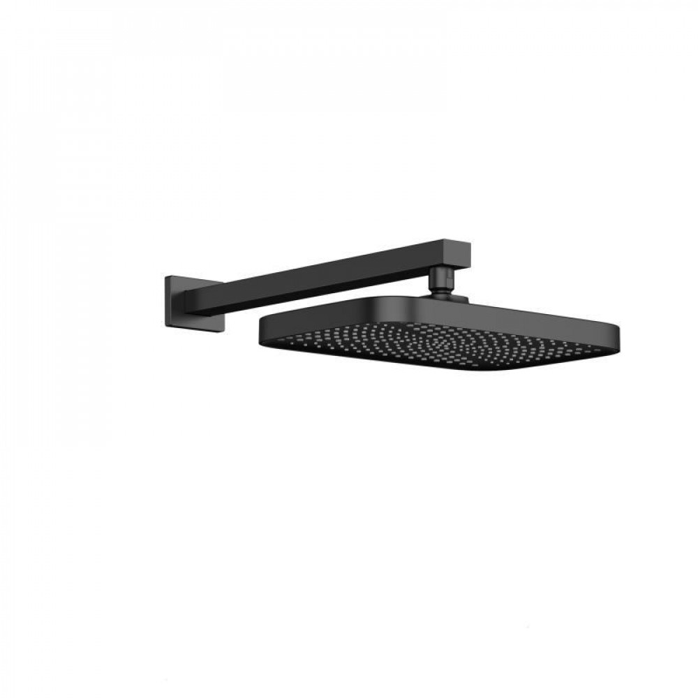 Душова система універсальна Qtap Aquarius прихованого монтажу на два споживача QTAQA64103NGB Black Matt SD00047510