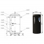 Теплоаккумулятор Thermo Alliance TA-ТАМ-00 350 с изоляцией 60 мм SD00047692