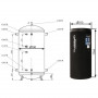Теплоакумулятор Thermo Alliance TA-ТАМ-00 750 з ізоляцією 80 мм SD00047694