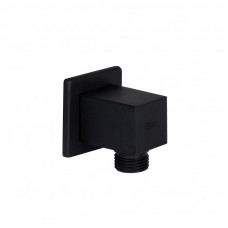 Підключення для шланга Qtap Spojeni прямокутне QT809810842857NB Black Matt