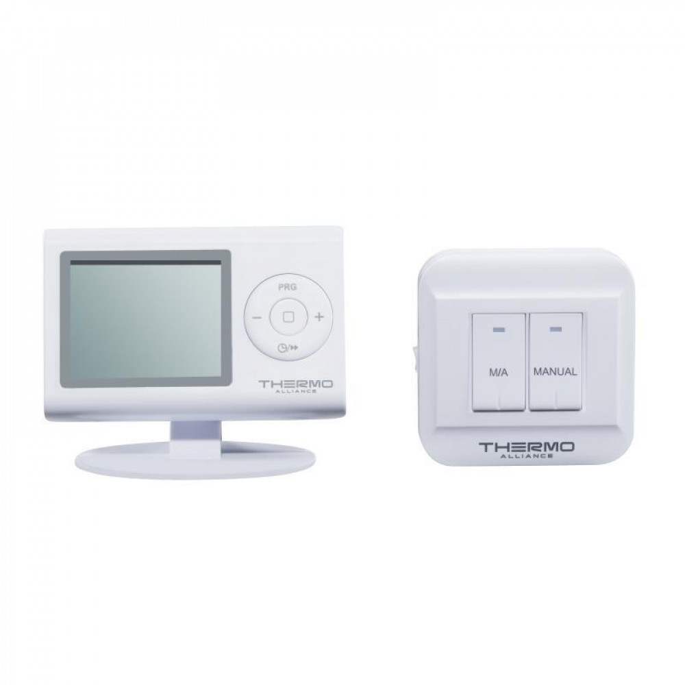 Недельный программируемый термостат Thermo Alliance ТА-2402RFWiFi радиоуправляемый с WiFi SD00049326