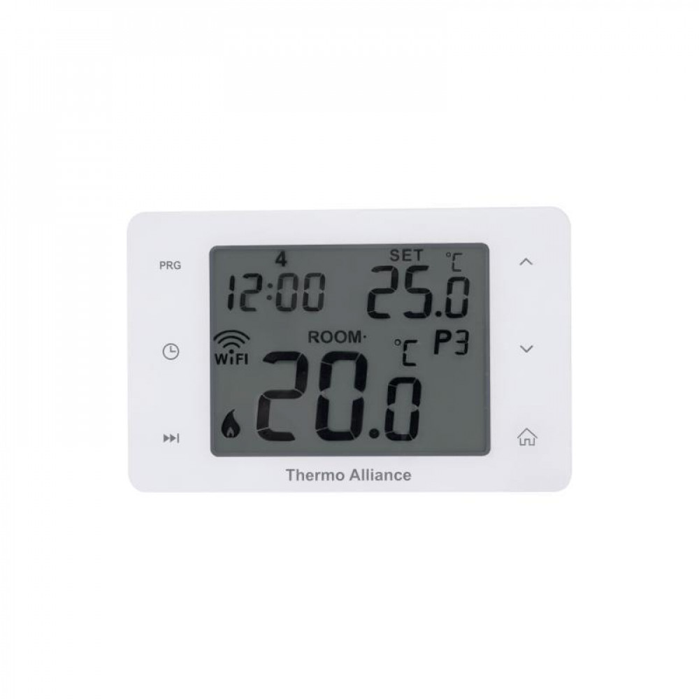 Нежный программируемый термостат Thermo Alliance ТА-2701WiFi сенсорный с WiFi SD00049329