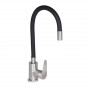 Змішувач для кухні Lidz Vida 015F3 з гнучким виливом (k35) LDVID015F3BLA43358 Black SD00049481