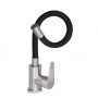 Змішувач для кухні Lidz Vida 015F3 з гнучким виливом (k35) LDVID015F3BLA43358 Black SD00049481