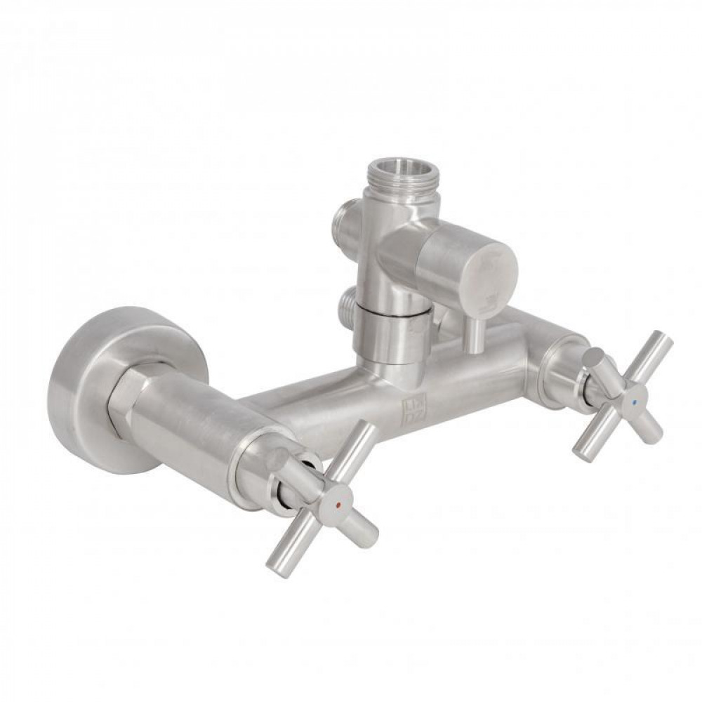 Душова система для кабіни Lidz Wind 1363 двохвентильний на два споживача LDWIN1363NKS43389 Nickel SD00049512