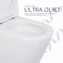 Унітаз-компакт Qtap Scorpio безободковий Ultra Quiet з сидінням Soft-close QT14222125AUQW SD00050897
