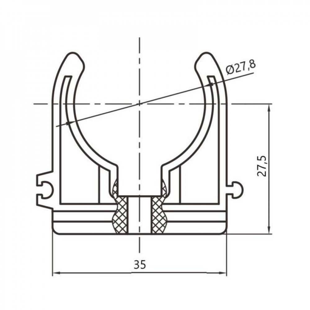 Кріплення PPR Thermo Alliance 25 SD00050996
